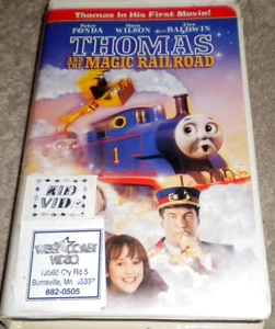 Thomas and the Magic Railroad (VHS, 2000) Alec Baldwin & Peter Fonda - Picture 1 of 2