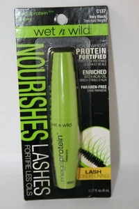 Wet N Wild Mega Protein Mascara - C137 Very Black  - Picture 1 of 2