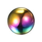 Rainbow Gazing Ball 4 Inch 100mm Stainless Steel Gazing Globe Mirror Sphere