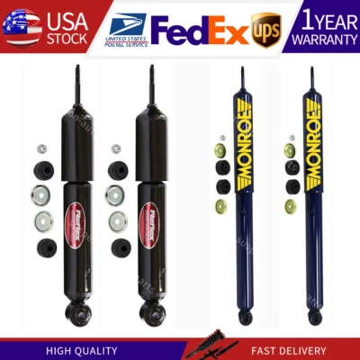 Front Rear Monroe Shocks Struts Fits Ford F-150 4WD 5.4L 2003 2002 2001 2000 - Image 1 of 4