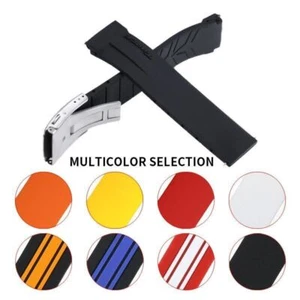 21mm Rubber Silicone Watchband Strap For TISSOT T-RACE T048-417A + Tools - Picture 1 of 17