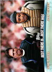 2001 Topps #TC18 Best There Is Best There Was Mike Piazza Josh Gibson Combos - Picture 1 of 2