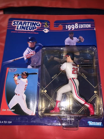 VTG Starting Lineup Cleveland Indians Jim Thome Action Figure Keener Cover