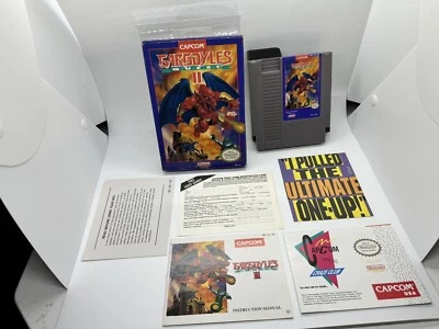 Gargoyle's Quest II CIB Complete Nintendo NES 2 Near Mint Cart And Manual Rare! - Image 1 of 4