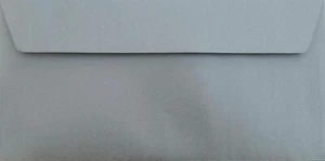 Paper24Plus # 25 St. DIN Lang Kuverts in Format 110 x 220 mm Silber Metallic - Bild 1 von 2