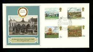 Postal History Great Britain FDC #863-866 Horse racing derby 1979 - Picture 1 of 3