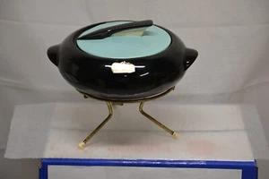 HORNO KENWOOD MODERNO DE MEDIADOS DE SIGLO A PRUEBA DE TAZÓN Y SOPORTE Y ETIQUETA EE. UU. 992 MCM - Imagen 1 de 4