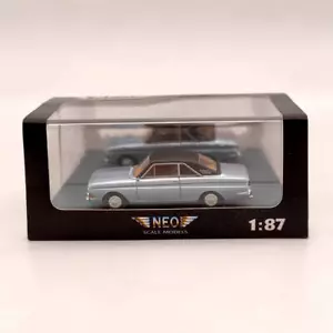 NEO SCALE MODELS 1/87 Ford Taunus P6 Coupe Resin Car Limited Collection Blue - Picture 1 of 6
