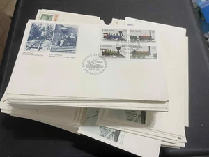 300 FDC First Day Issue Covers 1980s envelopes UNSORTED Duplicate Canada READ - Picture 1 of 2