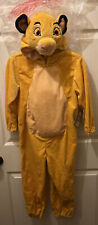 NEW Disney Collection Simba Halloween Costume / Pajamas The Lion King Size 5