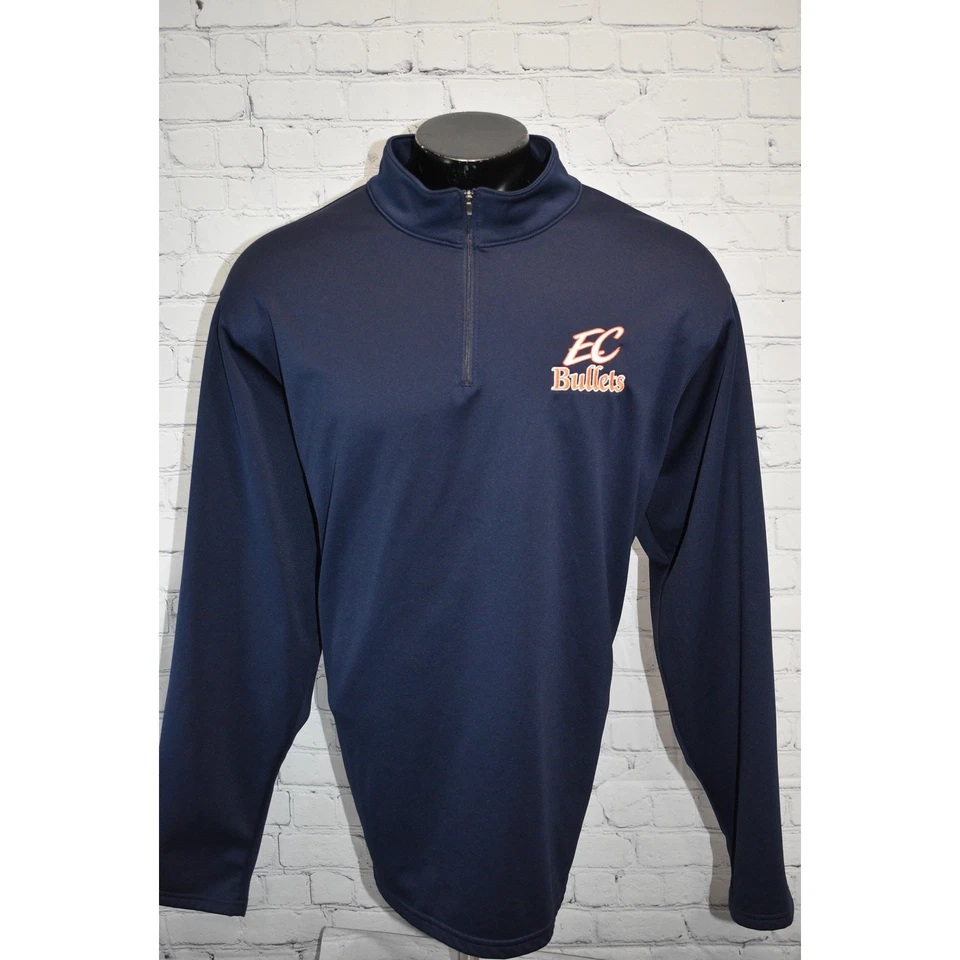 EC Bullets Travel Softball Pullover Shirt East Cobb Men Size 3XL Polyester Blue - Image 1 of 4