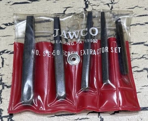 Jawco Screw Extractor Tool Set No SE-50 in Case USA - Bild 1 von 3