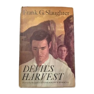 Devil's Harvest by Frank G. Slaughter 1st Edition Doubleday 1963 vintage  - Imagen 1 de 5