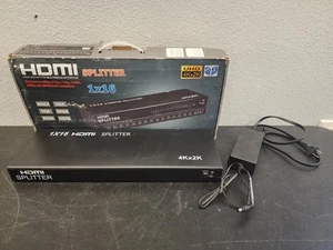1x16 HDMI Splitter, 16 Ports Professional HDMI Powered for Full HD 1080P & 3D - Picture 1 of 19