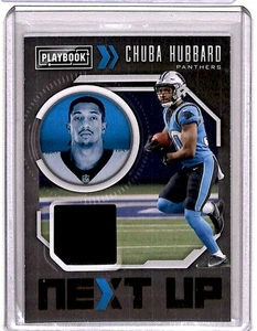 Camiseta Panini Playbook Next Up 2021 Chuba Hubbard 1 color Carolina Panthers - Imagen 1 de 2