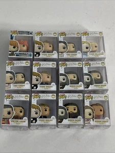 Funko Bitty Pop Harry Potter Lot Of 12 Chang Ron Hermione Krum Malfoy Hagrid - Picture 1 of 7