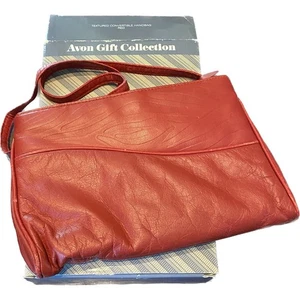 Avon VTG Red Purse Convertible Handbag Gift Collection Cottage Core Grannycore - Picture 1 of 12