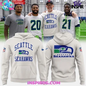 Seattle Seahawks Hoodie Pullover, Langarmshirt 2025 neues Design Unisex Fit - Bild 1 von 6