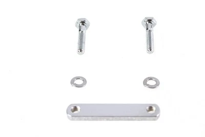 Kit de placa de montaje de bobina de encendido cromada para Harley Davidson Foto 1 de 4