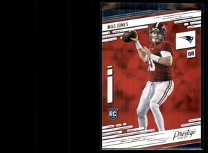 2021 Panini Chronicles Prestige Rookies Update Mac Jones RC New England Patriots - Picture 1 of 2