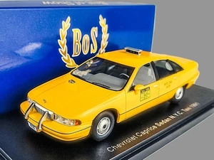Chevy 1991 Caprice 9C6 TAXI New York City NYC 1/43 RESIN BoS 43076 n neo matrix - Picture 1 of 15