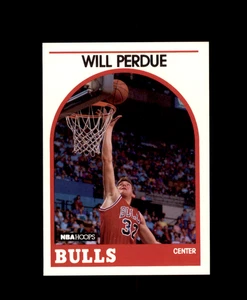 1989-90 Hoops #259 Will Perdue RC Chicago Bulls Vanderbilt - Picture 1 of 4