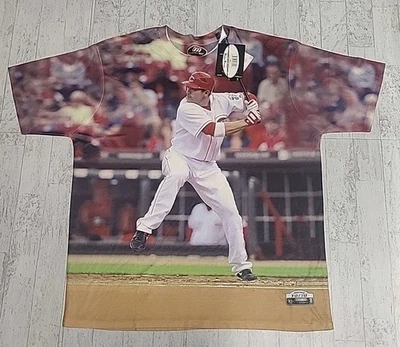 Joey Votto Photo Sport Jersey T-Shirt Three 60 Gear Men’s XXL Red MLB Baseball - Image 1 of 4