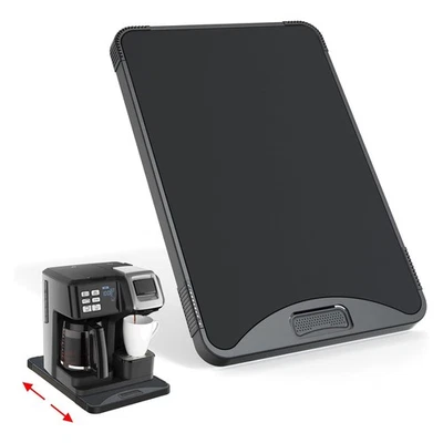 ARGOMAX Appliance Rolling Tray, Coffee Maker Slider, coffee pull out tray, sliding co...