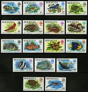 Bermuda 1978-79 Scott #363-379 Mint Never Hinged Set - Picture 1 of 1