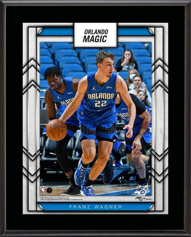 Franz Wagner Orlando Magic 10.5" x 13" Sublimated Player Plaque Cover