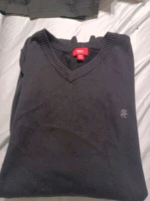 Chaleco Suéter De Colección Y2K Mossimo Blackv 2X Bittersweet Preppy Clásico Ligero Foto 1 de 4