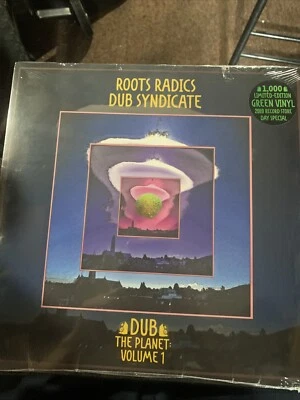 Roots Radics "Dub The Planet Vol 1" 2019 RSD LP Brand New Sealed Green Vinyl - Image 1 of 4