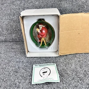 Norman Rockwell "Charting His Course" Christmas Ornament Collector's Club 1987 - Picture 1 of 9
