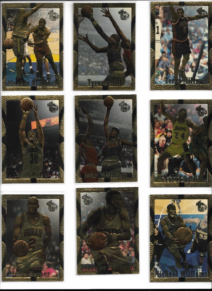 1995 Topps Embossed TMB Gold Basketball You Pick Your Card Complete your set - Image 1 of 1