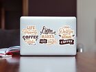 Coffee Funny Quotes Sticker Decals