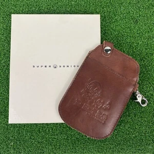 NEW Nitroplus Super Sonico Phone Pouch Case Wallet Keychain Bag Clip Brown - Picture 1 of 3