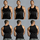 4XL-5XL Men's A-Shirt 6 Pack Lot Tank Top Cotton Wife Beater Ribbed Undershirt 