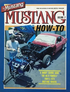 MUSTANG How-To Volume 2 DIY Automotive Guide Book For 1964-1/2 - 1973 Years Cars - Picture 1 of 10