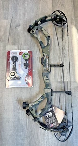 PSE Mach 30 EC2 RH 70LB Kuiu Verde Carbon Hunting Bow New Free HHA Tetra Sight - Picture 1 of 4