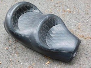 1978 Honda CB750F GL1000 CX500 Motorcycle King Queen Seat *Not sure of Fitment* - Picture 1 of 8