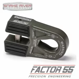 Montaje de grillete cerrado Factor 55 gris FlatLink E Expert 16K libras carga 00080-06 - Imagen 1 de 12