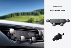 Handy Halterung Auto Smartphone Halter Lüftungsgitter KFZ Universal Lüftung - Bild 1 von 8