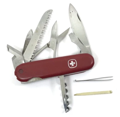 Navaja suiza Victorinox Wenger Delemont Suiza 10756-LP Foto 1 de 4