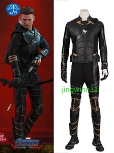 Avengers Endgame Clinton Barton Hawkeye Cosplay Men Costume Ronin Full Suit NEW - Picture 1 of 23