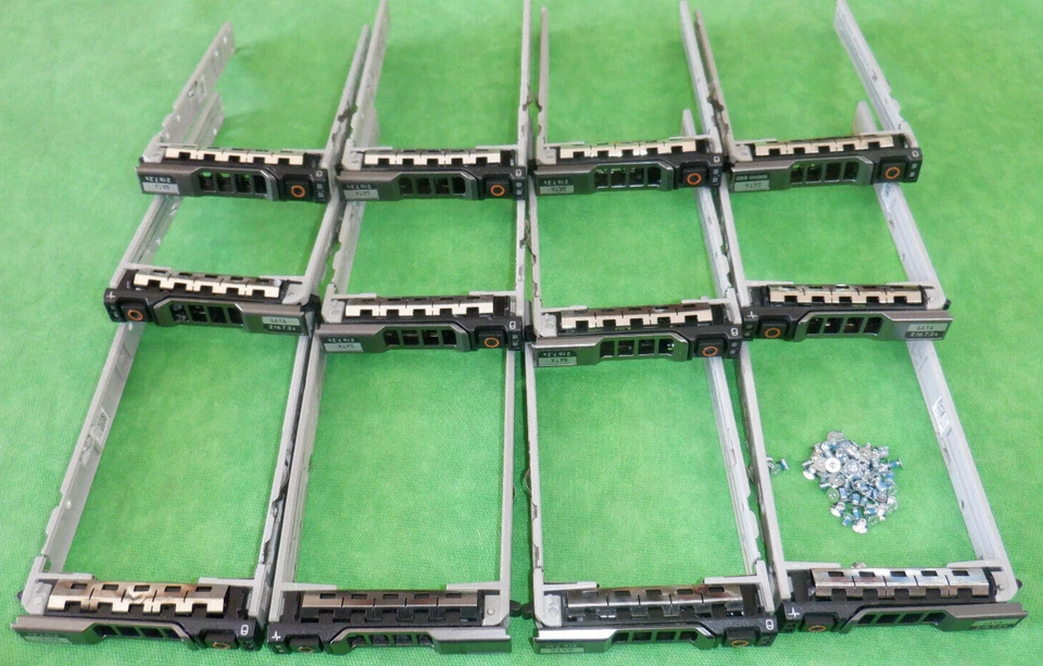 Dell NTPP3 0NTPP3 2.5"  HD Caddy with screw R730XD R930 R430 R630  LOT OF 12 - Image 1 of 4