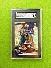 ZION WILLIAMSON PRIZM ROOKIE CARD GRADED SGC 9 SP RC 2019-20 Revolution NEW YEAR