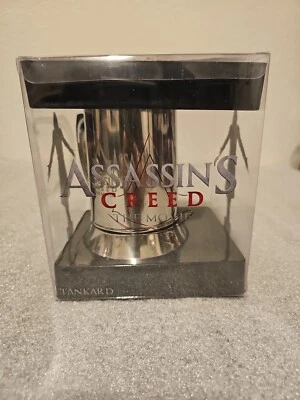 Assassins Creed Movie Tankard Mug  Metal Official Promo Item RARE.  US Shipping. - image 1 of 3