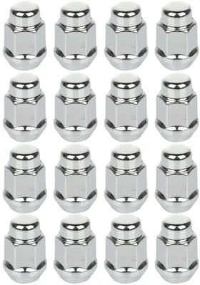  Tuercas cromadas abultadas de bellota de 1,38" pulgadas para Ford Focus Fiesta EcoSport 12x1,5 Foto 1 de 4