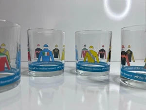 Bay Meadows Racecourse Tumblers Multiple Team Uniforms -  Lot of 4 - Picture 1 of 10
