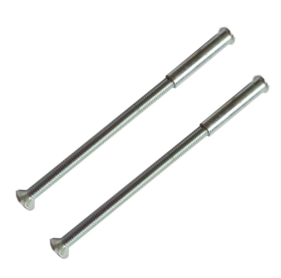 20 X M3 Screws Connecting Bolts and Sleeve for Fixing Door Handles Chrome